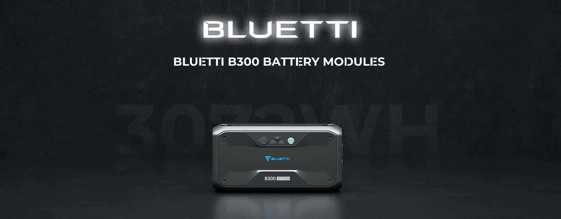 Extra Batterie Bluetti B300 extensible