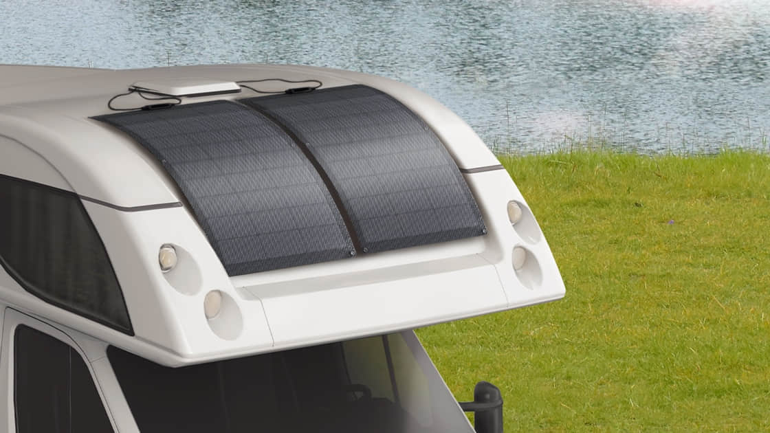 Panneau solaire Ecoflow pour camping-car