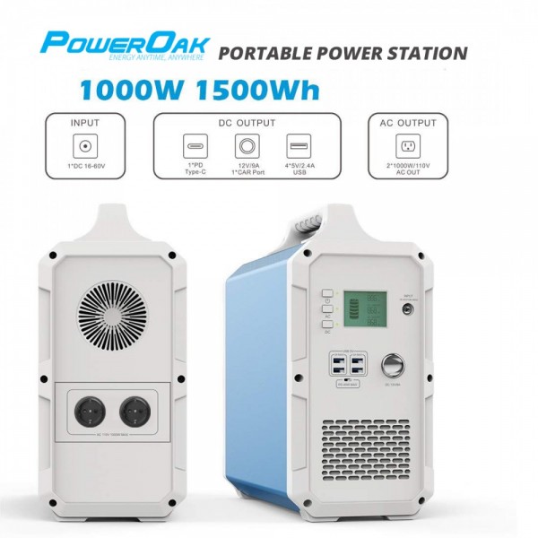 Batterie Externe 220V & Générateur Solaire électrique Home Power