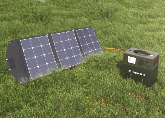 Générateur solaire EPOW®, la batterie autonome 2en1